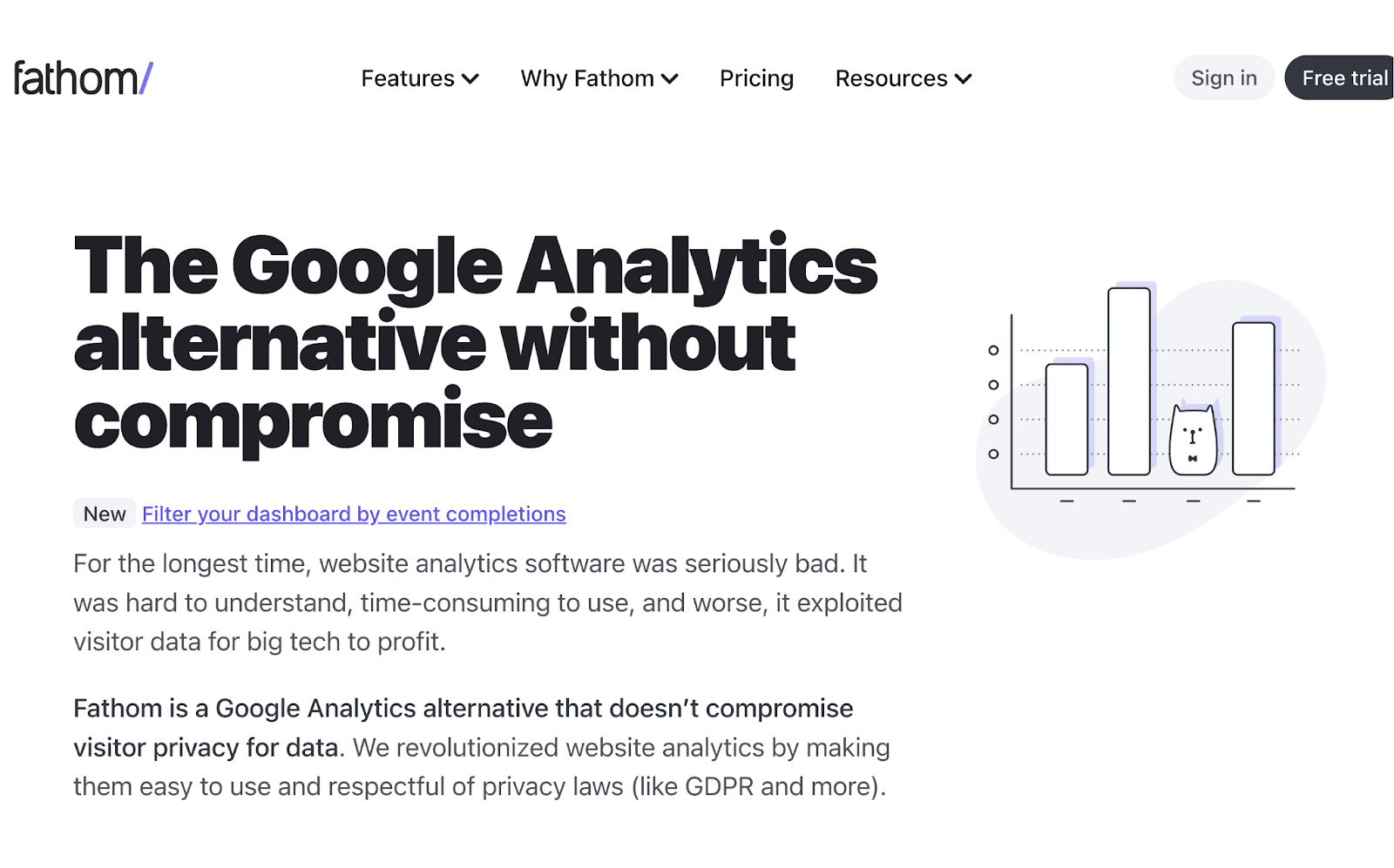 fathom analytics